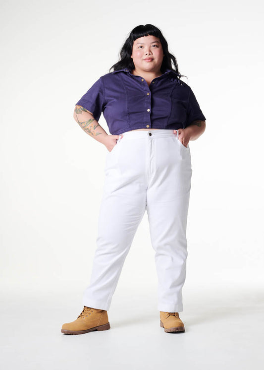 Plain Pants - White