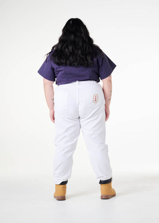 Plain Pants - White