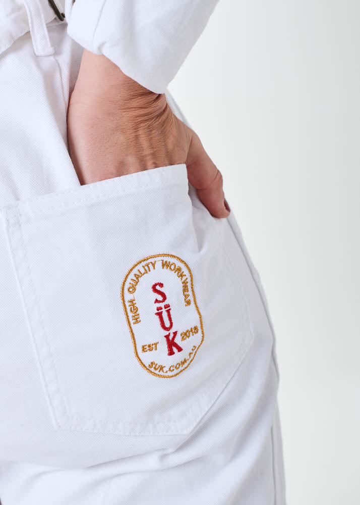 Ringer Suit - Short - White