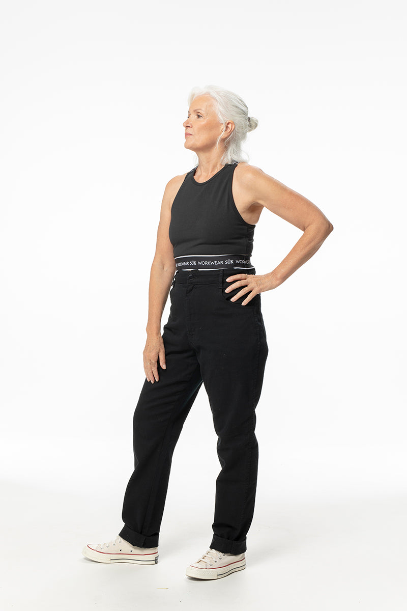 Discreet Plain Pants