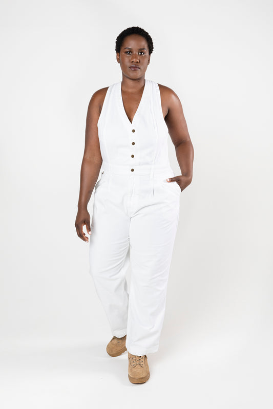 Roper Suit - White