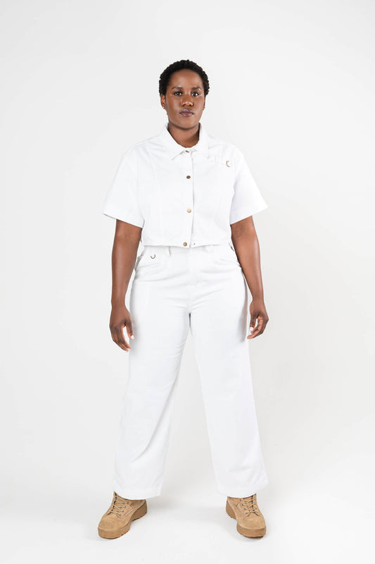 Station Pants - White