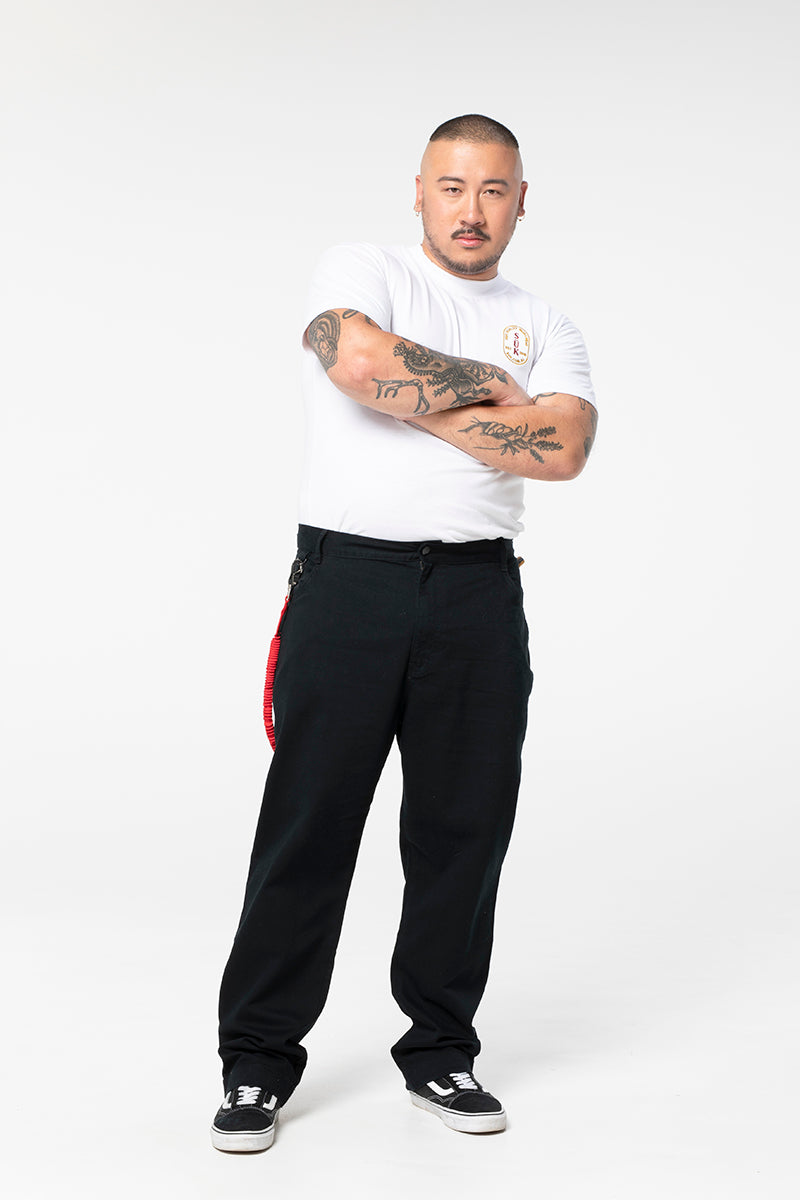 Discreet Plain Pants